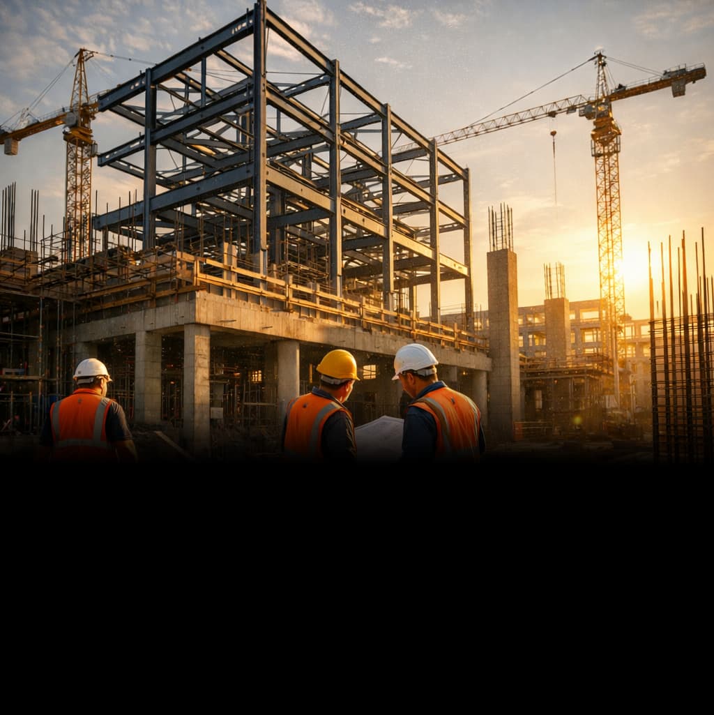 Baubranche Hintergrund